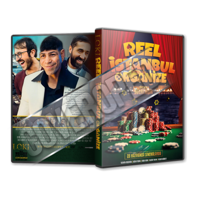 Reel İstanbul Organize - 2024 Türkçe Dvd Cover Tasarımı